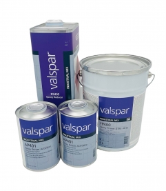Valspar епоксидный грунт (3:1) 5л + 2л отвердитель + 2л растворитель (FP400 серый; FP401 белый)