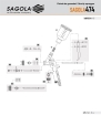 Краскопульт Sagola 474 Mini (0,8; 1,0мм)